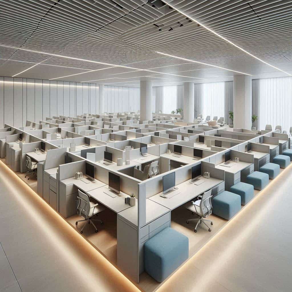 财务部门在网络短时波动期间怎样兼顾写字楼办公的开放式工位管理